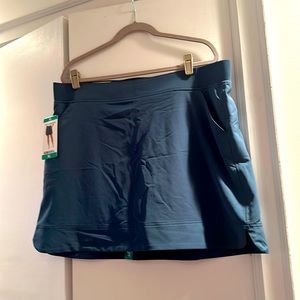 Blue sport skirt sz XL